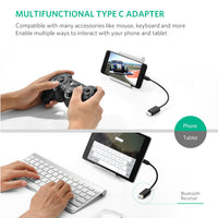 UGREEN Type-C to USB-A Adapter (Male to Female, 15cm)– Black-US154-30701