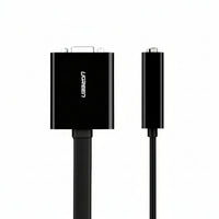 UGREEN DVI-D 24+1 to VGA Active Video Adapter (Male to Female) – Black-MM108-40259