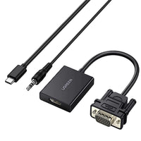 UGREEN VGA to HDMI Converter | Male to Female | 1080P Full HD – Black-CM513-50945