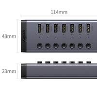 UGREEN 7 in 1 USB 3.0 Hub-Grey-CM481-90307