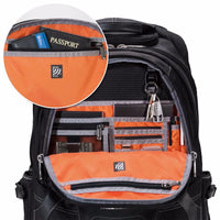 EVERKI CONCEPT BACKPACK | Fits up to 17.3 inch laptops | Travel friendly | Opens 180° | Hard-shell quick-access sunglasses case Everki