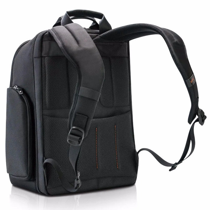EVERKI ONYX BACKPACK | Fits up to 15.6 inch laptops | Black | Discreet RFID-safe pocket | Travel friendly | Opens 180° Everki
