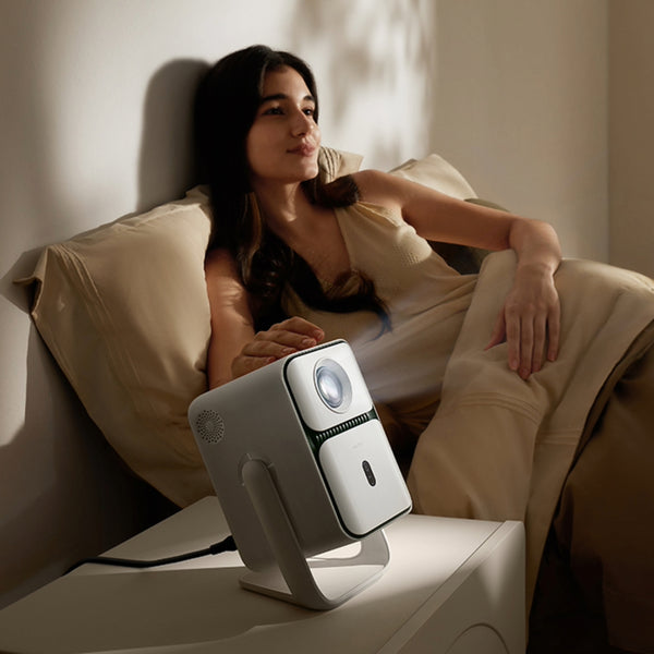 Wanbo T2 Ultra – 1080P 500ANSI Android 11 Smart Home Theatre Projector – White