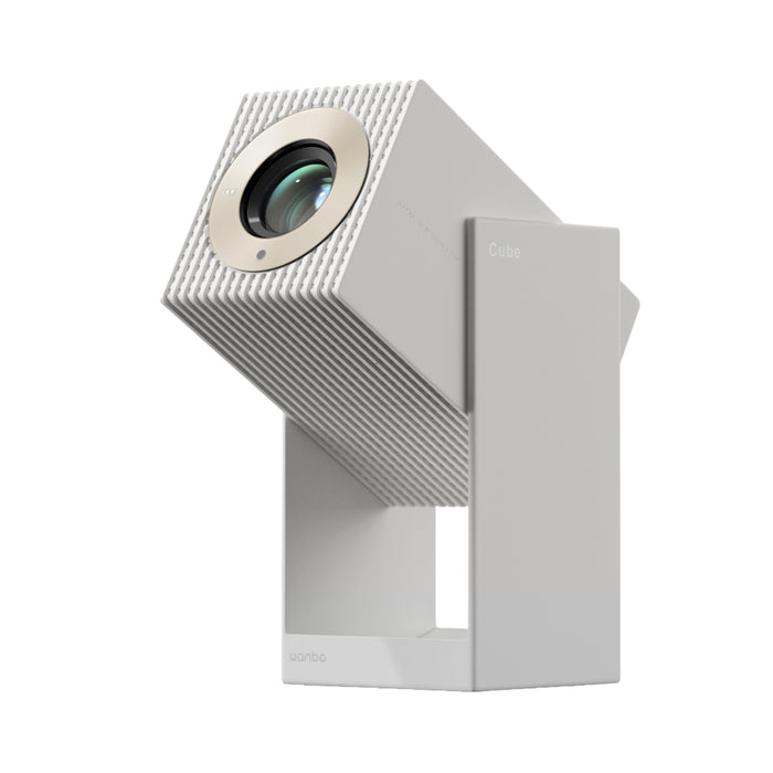 Wanbo Cube 2 Pro – 1080P 500ANSI Android 11 Smart Home Theatre Projector – White-CUBE 2 PRO