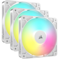 Corsair RS120 ARGB 120mm PWM Fans Triple Pack – White