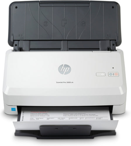 HP ScanJet Pro 3000 s4 Sheet-Feed Scanner: High-Speed Document Scanning with ADF & Duplex. Perfect for Office & Archiving