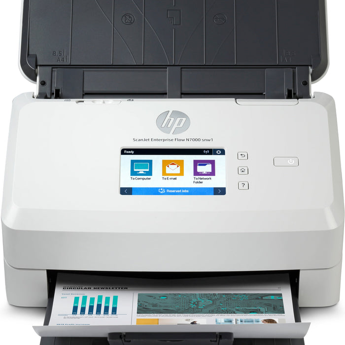 HP ScanJet Enterprise Flow N7000 snw1 Sheet-Feed Scanner-6FW10A