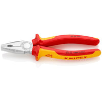 Knipex PLIER - COMBINATION 200MM MULTI COMPONENT HANDLE VDE 1000V - KPX0306200