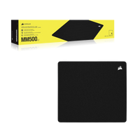 Corsair MM500 v2 Hybrid Cloth Gaming Mouse Pad - Large; Black; 450mm x 400mm