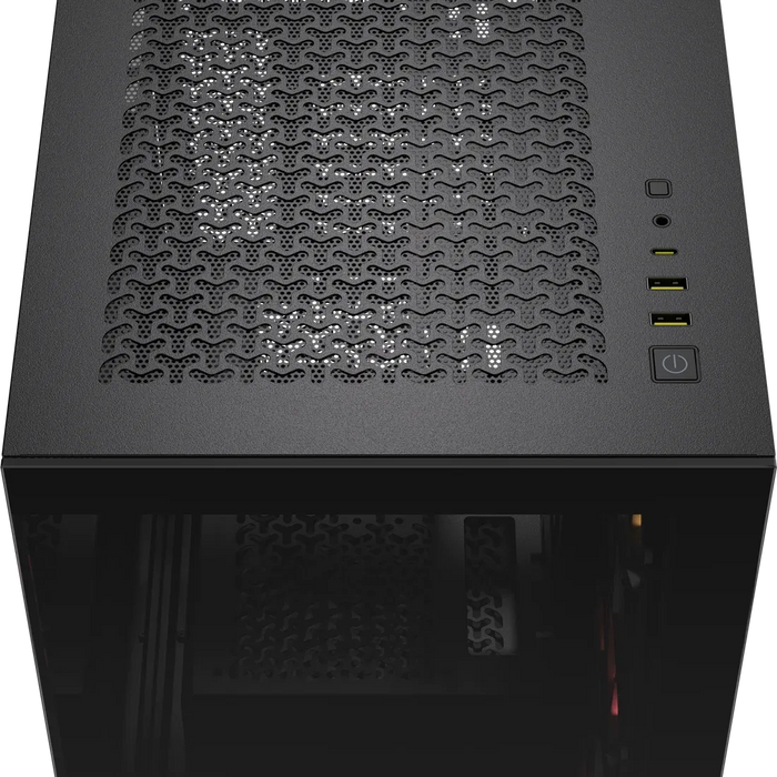 3500X RGB Mid-Tower Black PC Case; 2x 3.5'' |  2x 2.5'' Drive Bays; Up to 360mm Radiator compatible; 3x 120mm fan incl