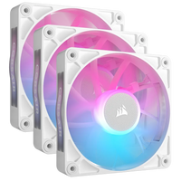 Corsair RX RGB Series; iCUE LINK RX120 RGB White; 120mm Fan; Triple Pack