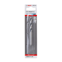 Bosch 6mm HSS PointTeQ Drill Bit - High-Speed Steel for Metal, Wood, Plastic - Power Tool Accessory