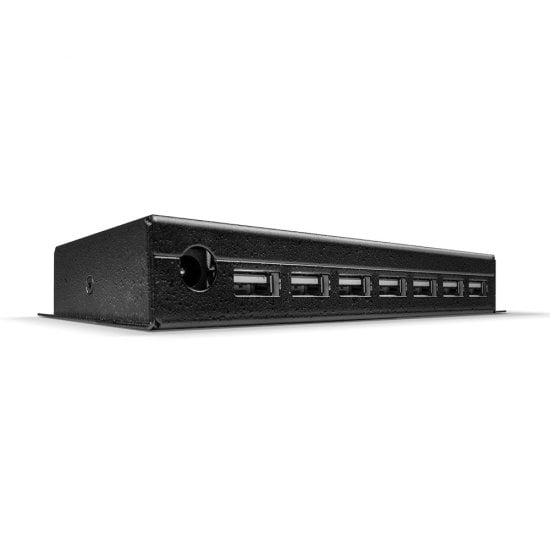 LINDY 7-PORT USB2.0 METAL HUB (42794) - HUB-USB-7P-MTL-L