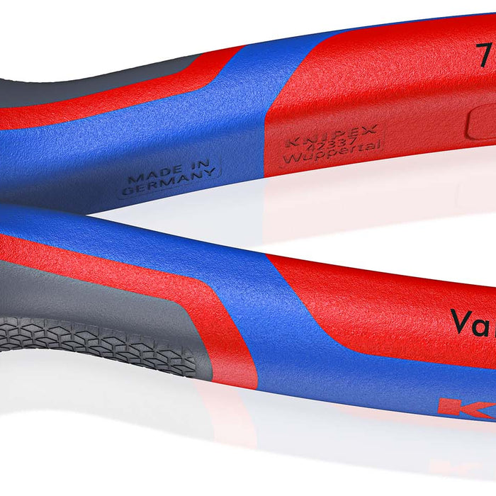 KNIPEX 70 02 180 SB Diagonal Cutter with comfort handles black atramentized 180 mm - KNI7002180SB