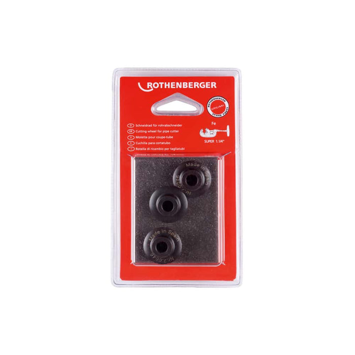 Rothenberger Spare Cutter Wheels (3Pcs) 7.5X11.0X25.7 -
For 70040 -  (SKU: 70046D)