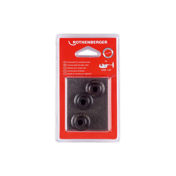 Rothenberger Spare Cutter Wheels (3Pcs) 7.5X11.0X25.7 -
For 70040 -  (SKU: 70046D)