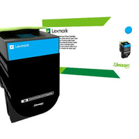 Lexmark 708Hce Cyan Cartridge-70C8HCE Lexmark
