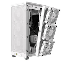 2000D AIRFLOW White Mini-ITX PC Case; 3x 2.5'' Drive Bays; Up to 360mm Radiator compatible