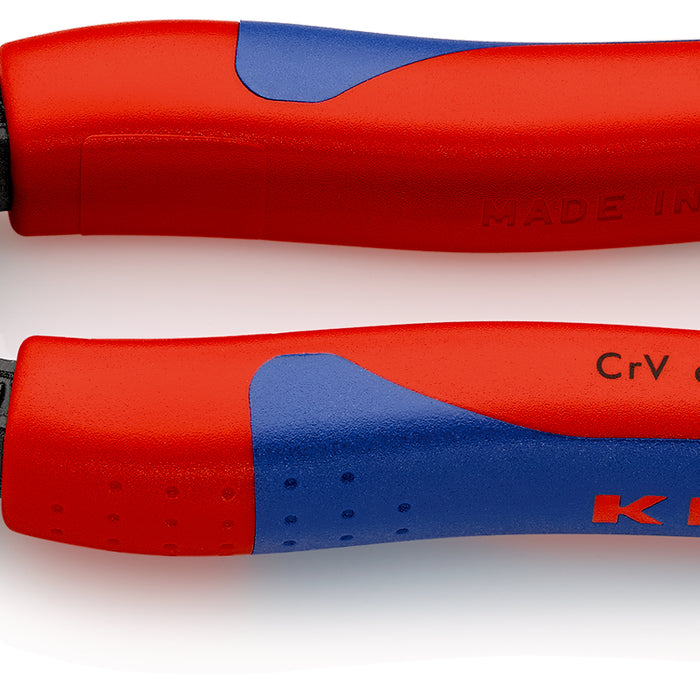 KNIPEX 71 02 200 SB CoBolt« Compact Bolt Cutter with slim multi-component grips black atramentized 200 mm - KNI7102200SB