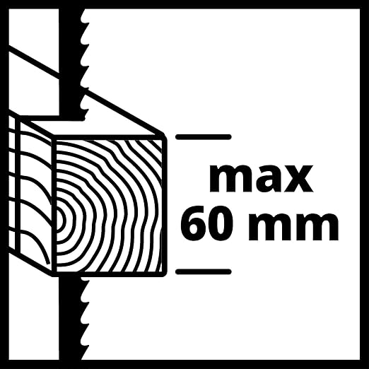 Einhell Jigsaw 60mm 400W 1.7Kg TC-JS 60/1 - 4321135