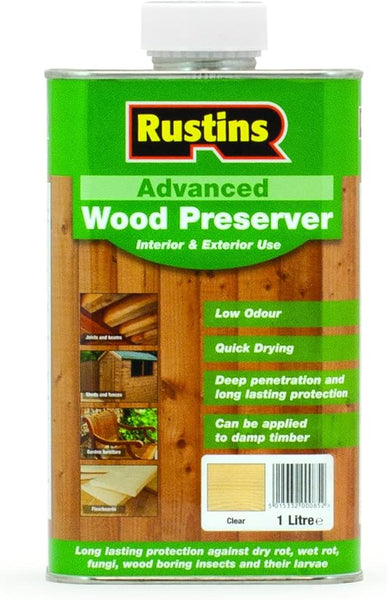 Ad Wood Preserver Clear 1ltr