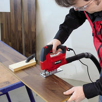 Einhell Jigsaw TC-JS 60/1 400W 60mm - Corded Power Tool for Wood, Plastic & Metal Cutting
