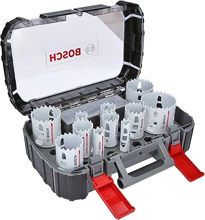 Bosch Carbide Hole Saw Set (20-76mm) - Heavy Duty Power Tool Accessory