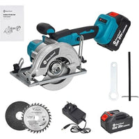 Makita N5900B Circular Saw - 235mm Wood Cutting Blade - Powerful Electric Saw for Woodworking & Construction