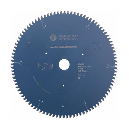 Bosch: saw blades  - Expert for Multi Material 305 x 30 x 2,4 mm, 96 -  SKU: 2608642529