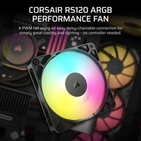 Corsair RS120 ARGB 120mm PWM Fans Single Pack-CO-9050180-WW