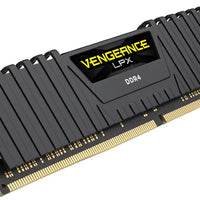 Corsair VENGEANCE® LPX 16GB (1 x 16GB) DDR4 DRAM 3000MHz C16 Memory Kit; 16-20-20-38; 1.2V; Black Corsair