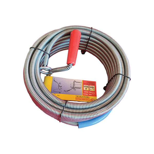 Rothenberger 10.0M Cleaning Spiral With Retrieval Drill -  (SKU: 72986E)