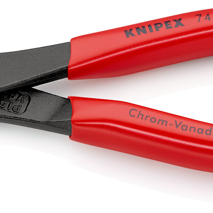 Knipex 74 01 160 High Leverage Diagonal Cutter Pliers - Hard Wire Cutting Tool