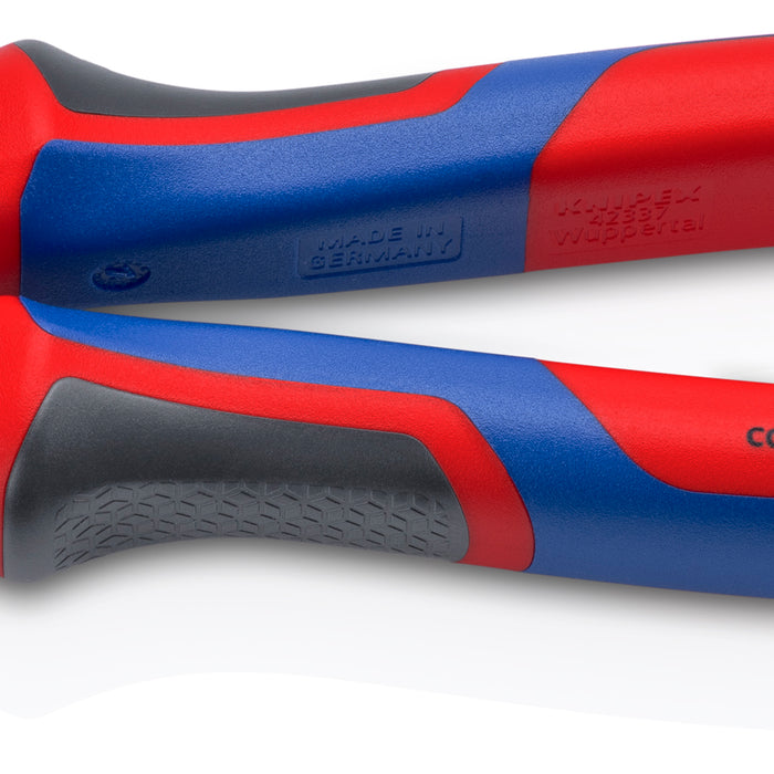 KNIPEX 74 02 200 High Leverage Diagonal Cutter. Comfort Handles, Chrom-Vanadin Steel, Piano Wire Cutting.