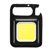 mini Keyring Worklight 150Lm  COB, Recharge via USB-C 100mAH Battery, Plastic, Magnetic