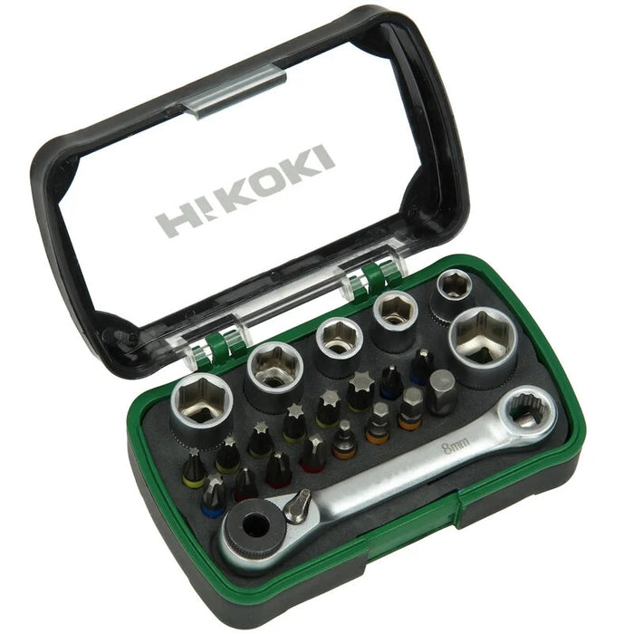 Hikoki BIT/SOCKET SET 24-PCS 1/4