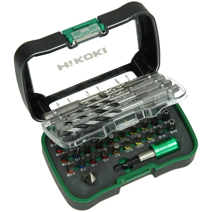 Hikoki BIT/DRILL SET 50-PCS 1/4