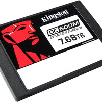 Kingston 7680G DC600M (Mixed-Use) 2.5in Enterprise SATA SSD-SEDC600M/7680G