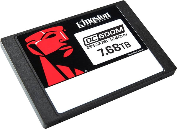 Kingston 7680G DC600M (Mixed-Use) 2.5in Enterprise SATA SSD-SEDC600M/7680G