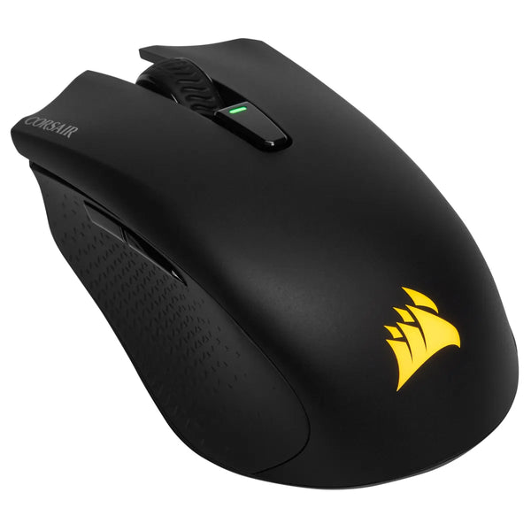 Corsair HARPOON RGB WIRELESS Gaming Mouse; 10;000 DPI; 2.4GHz SLIPSTREAM; Rechargeable Lithium-Polymer; Black-CH-9311011-AP