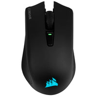 Corsair HARPOON RGB WIRELESS Gaming Mouse; 10;000 DPI; 2.4GHz SLIPSTREAM; Rechargeable Lithium-Polymer; Black-CH-9311011-AP