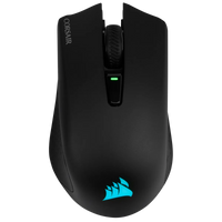 Corsair HARPOON RGB WIRELESS Gaming Mouse; 10;000 DPI; 2.4GHz SLIPSTREAM; Rechargeable Lithium-Polymer; Black-CH-9311011-AP