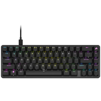 Corsair K65 PRO MINI RGB 65% Optical-Mechanical Gaming Keyboard - Corsair OPX switches - Black