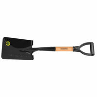 Tramontina Small Square Mouth Shovel - Wooden Handle - Camping & Gardening Tool | Durable & Reliable