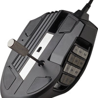 Corsair SCIMITAR ELITE RGB Optical MOBA/MMO Gaming Mouse; 18;000 DP; Black Corsair