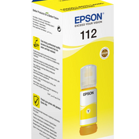 Epson 112 EcoTank Pigment Yellow ink bottle (70 ml) 6000 pages @ 5% coverage Epson Consumables