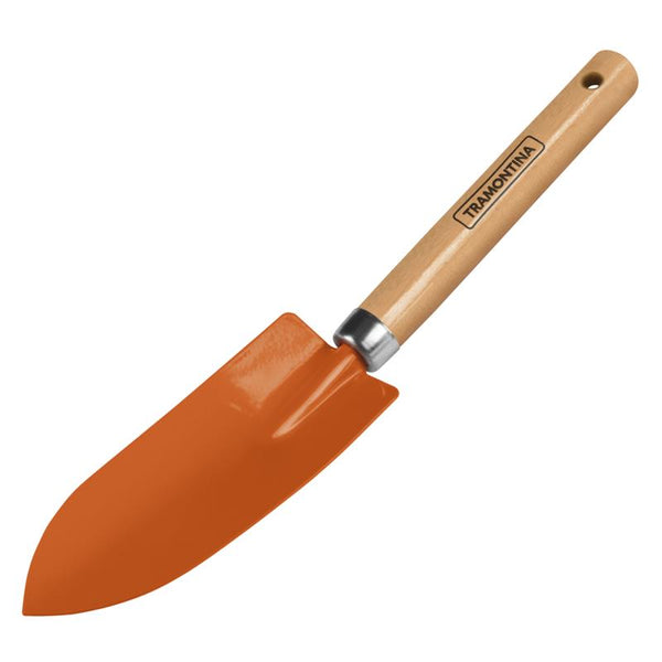 Tramontina Transplanting Trowel - Garden Hand Tool with Wooden Handle for Planting & Gardening