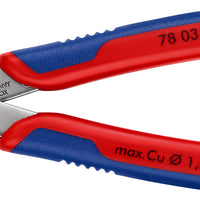 KNIPEX 78 03 125 SB Electronic Super Knips« with multi-component handles 125 mm - KNI7803125SB
