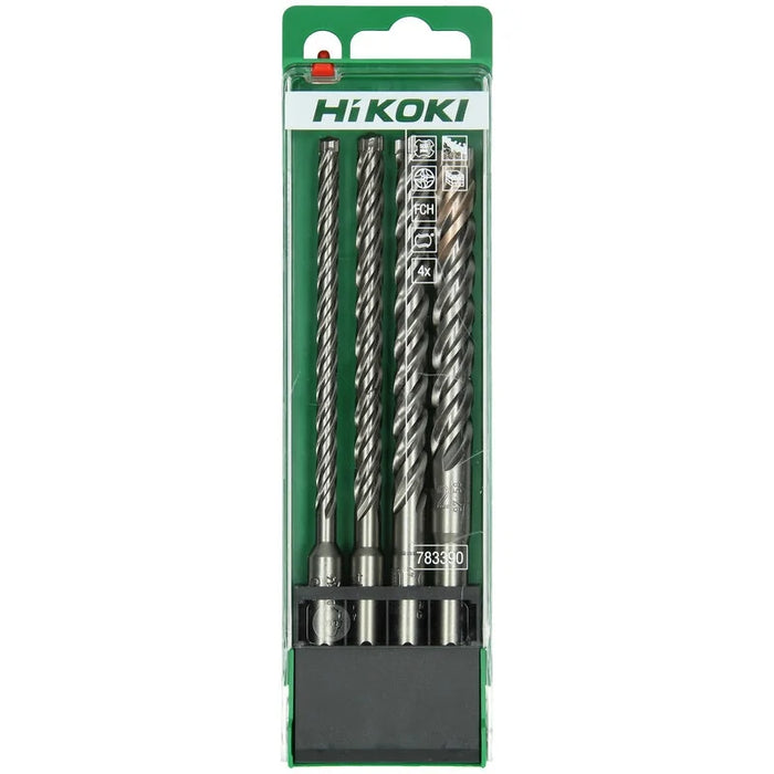 Hikoki DRILL BIT SDS-PLUS FCH MULTIPACK 4-PCS ( - 783390