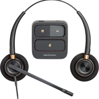 Poly EncorePro 520 with Quick Disconnect Binaural Headset (for EMEA)-783P7AA